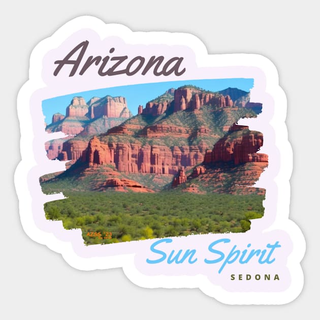 Arizona Sun Spirit Sedona Series Sticker by Arizona Sun Spirit